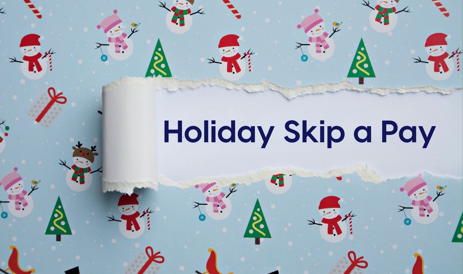 Holiday wrapping paper